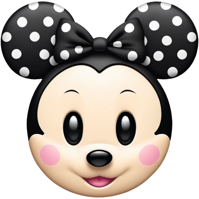 Minnie mouse ears emoji