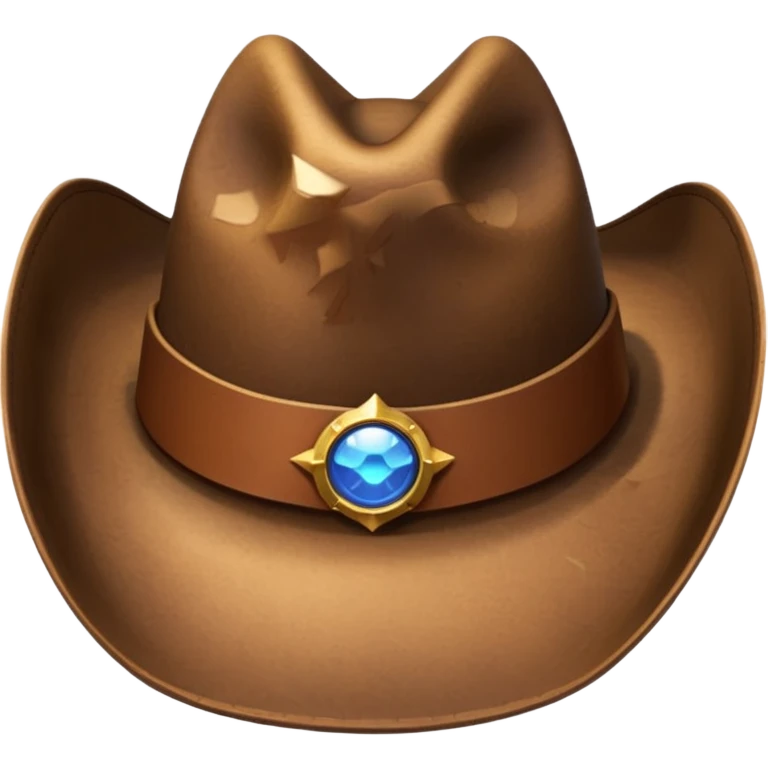 Just a Cowboy hat cartoonish emoji