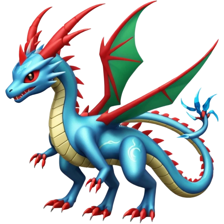 Dialga-Salamence-Zeraora-Flygon-fusion emoji