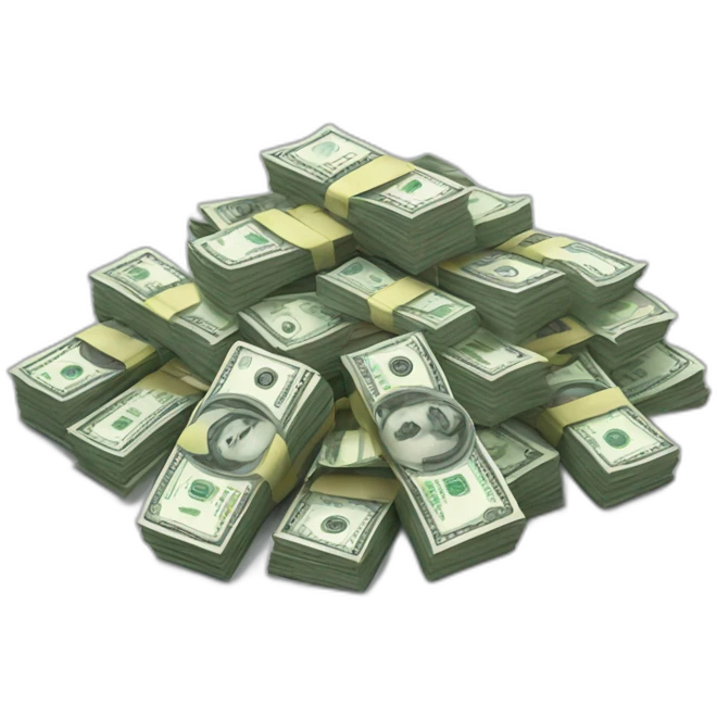 pile of money emoji