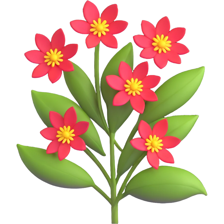 Bashkortostan kurai flower emoji