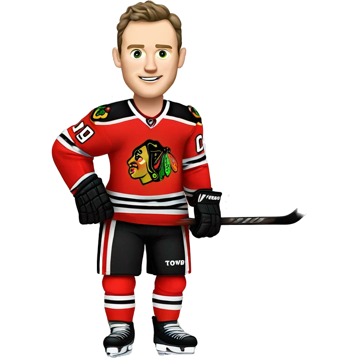 Jonathan Toews all dressed to the nines emoji