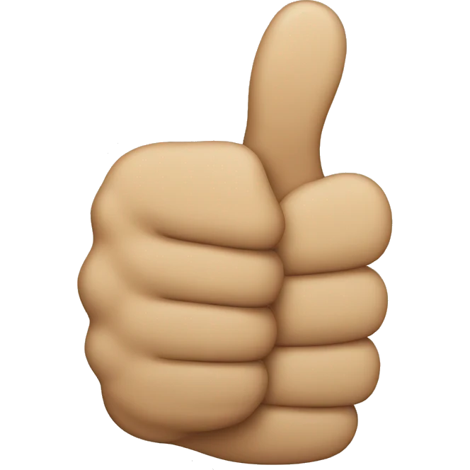 thumbs up emoji