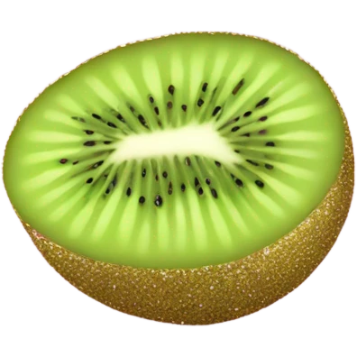 Pink kiwi with glitter  emoji