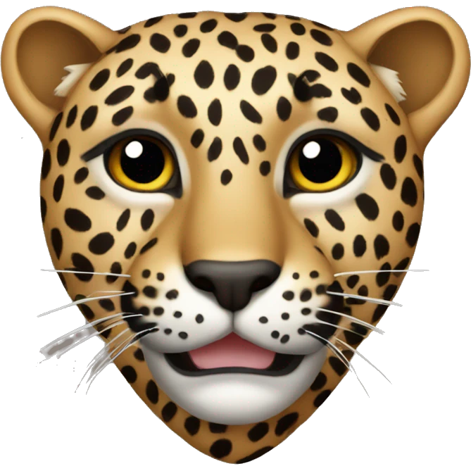 leopard heart emoji
