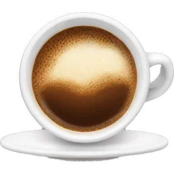 Aesthetic coffee emoji