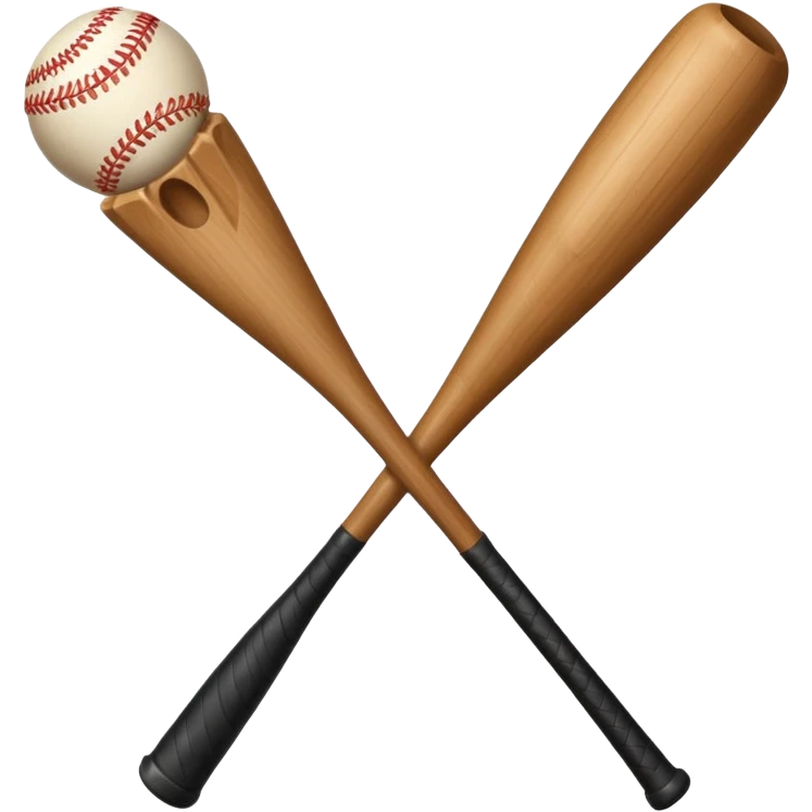 wood with a bat emoji
