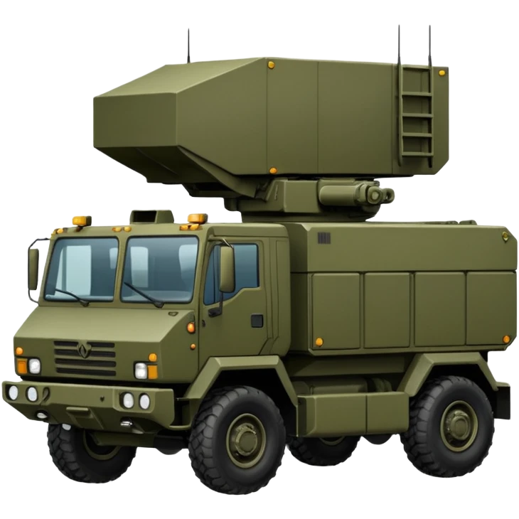 three-axle wheeled chassis himars emoji