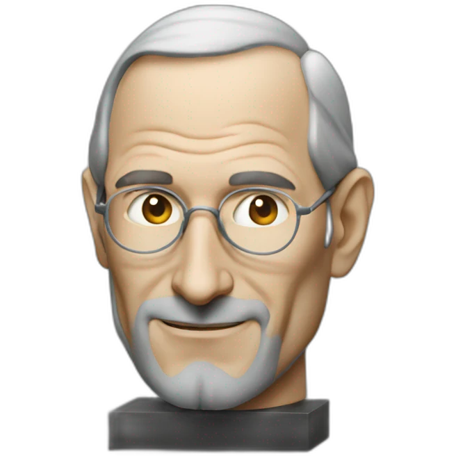 steve jobs bust emoji