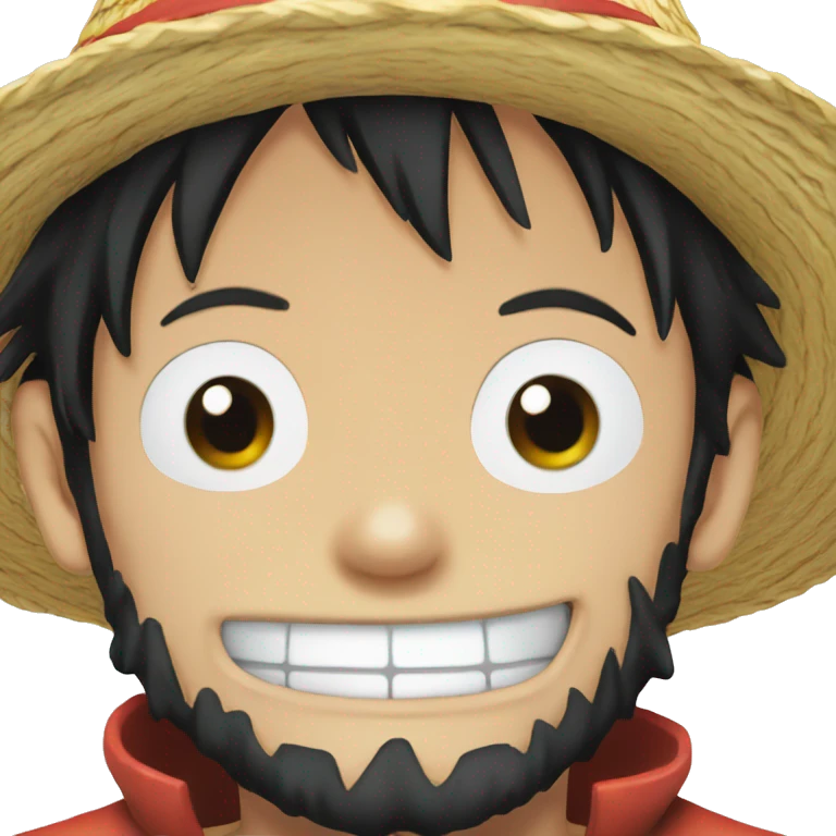 Luffy from one piece emoji