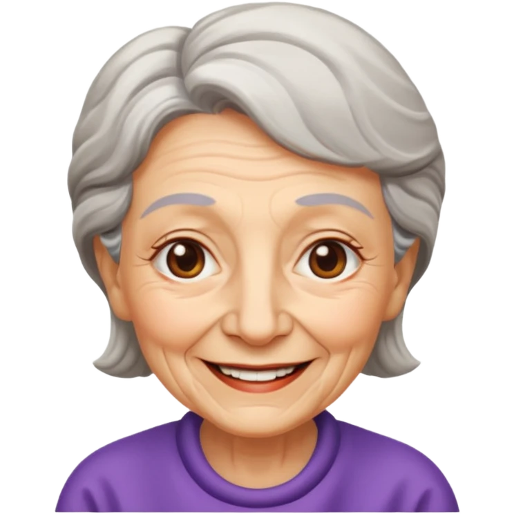 grandmother emoji