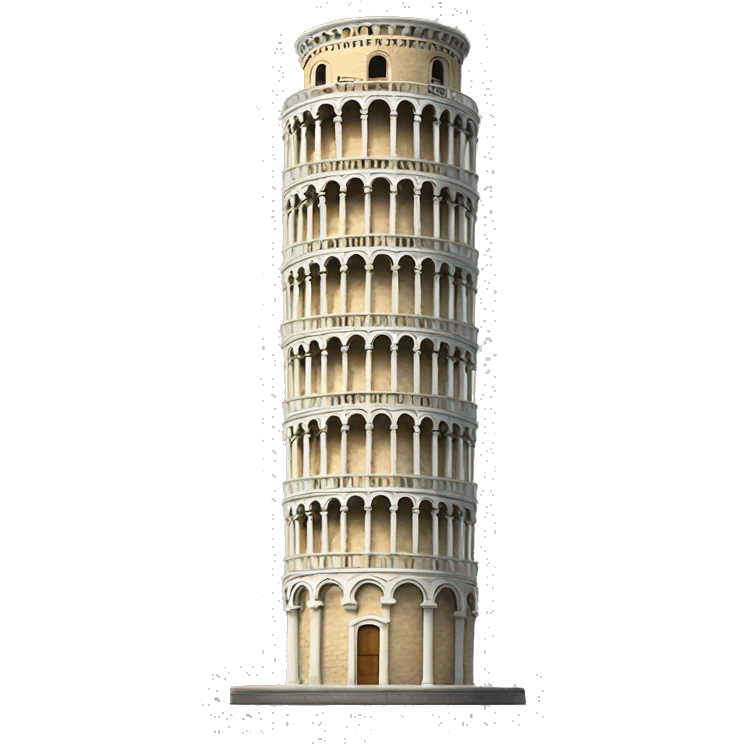 Pisa tower emoji
