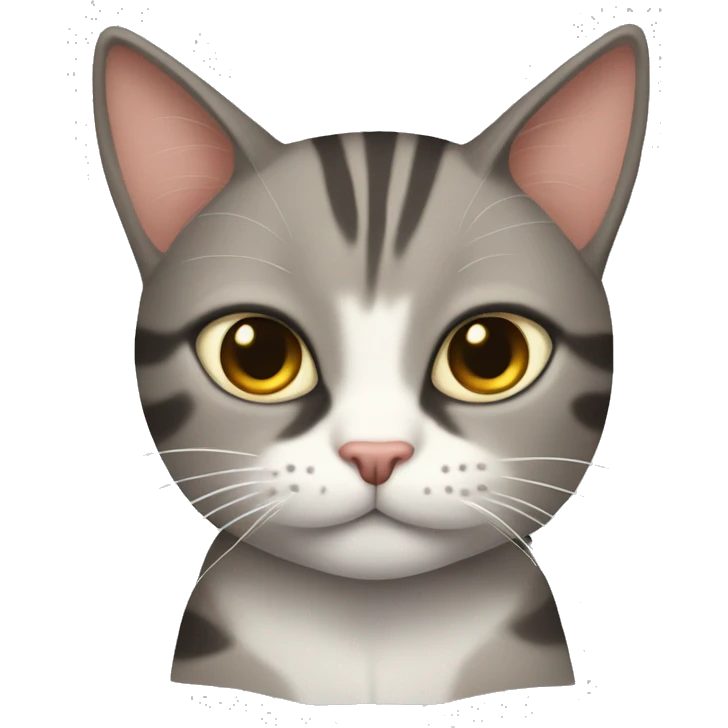 Gato y moño emoji