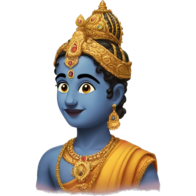 Krishna divine emoji