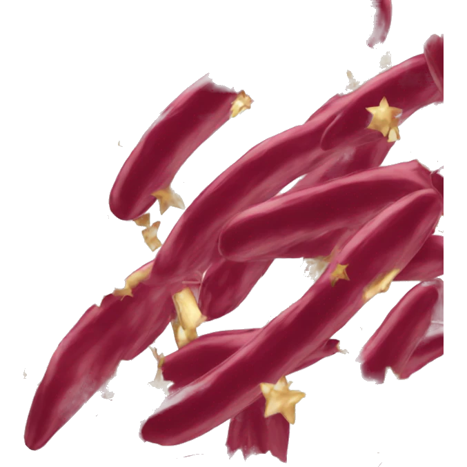 shiny maroon starshiny maroon emoji