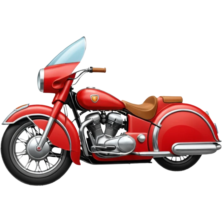 Side car rouge emoji