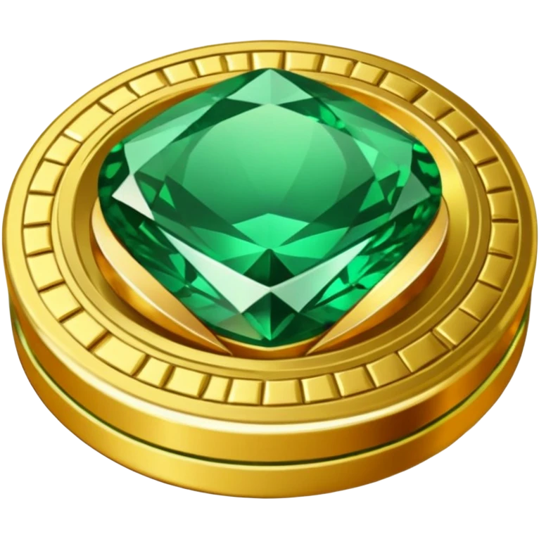 coins and gem emoji
