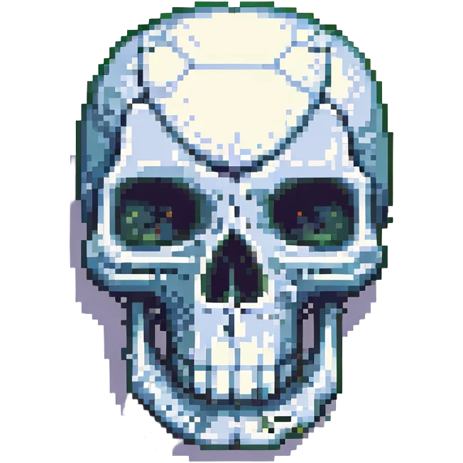 surprised skull emoji, expressive face emoji