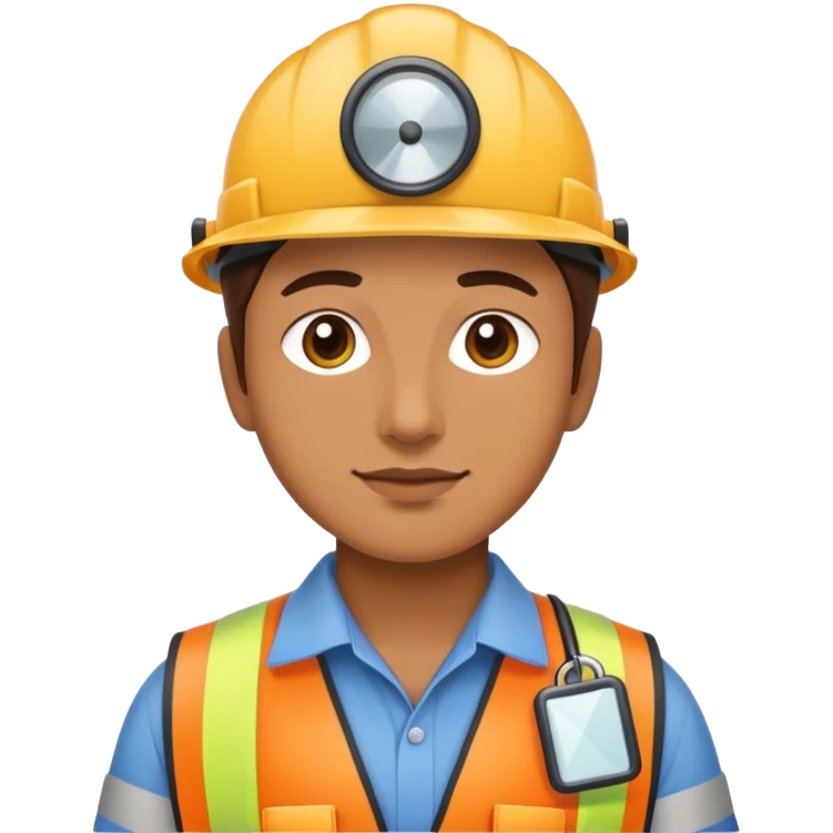 Survey worker emoji