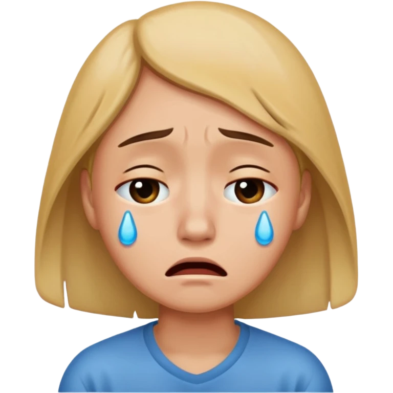 Crying emoji