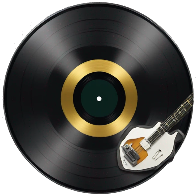 Vinyl record emoji