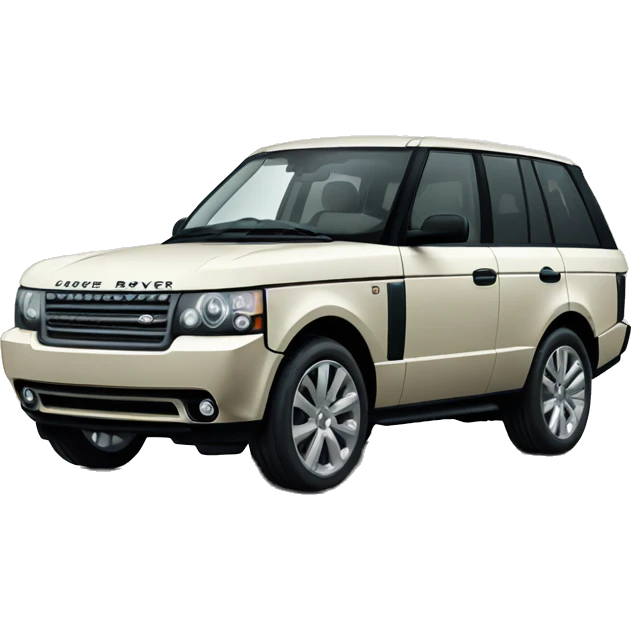 Range rover emoji
