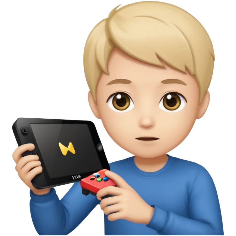 radicchio animato gamer senza persona stile chibi  emoji