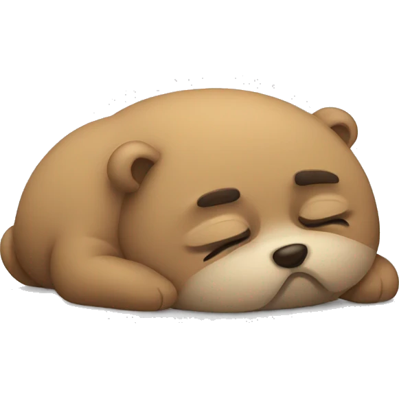 sleepy emoji