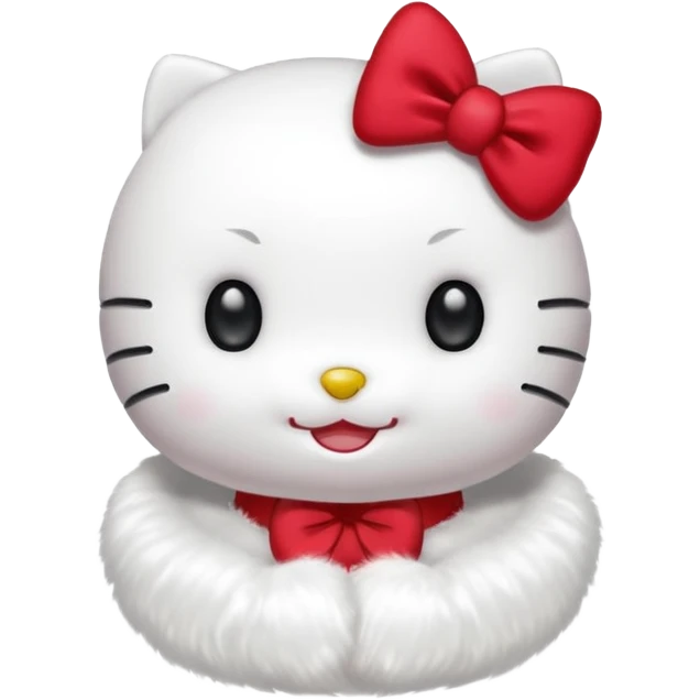 Hello Kitty, classic pose emoji