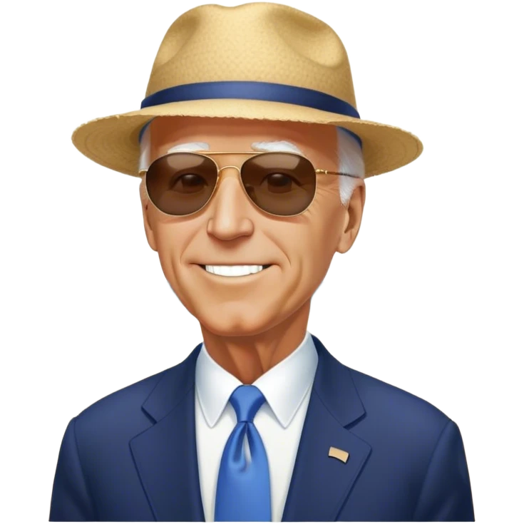 Biden beach emoji