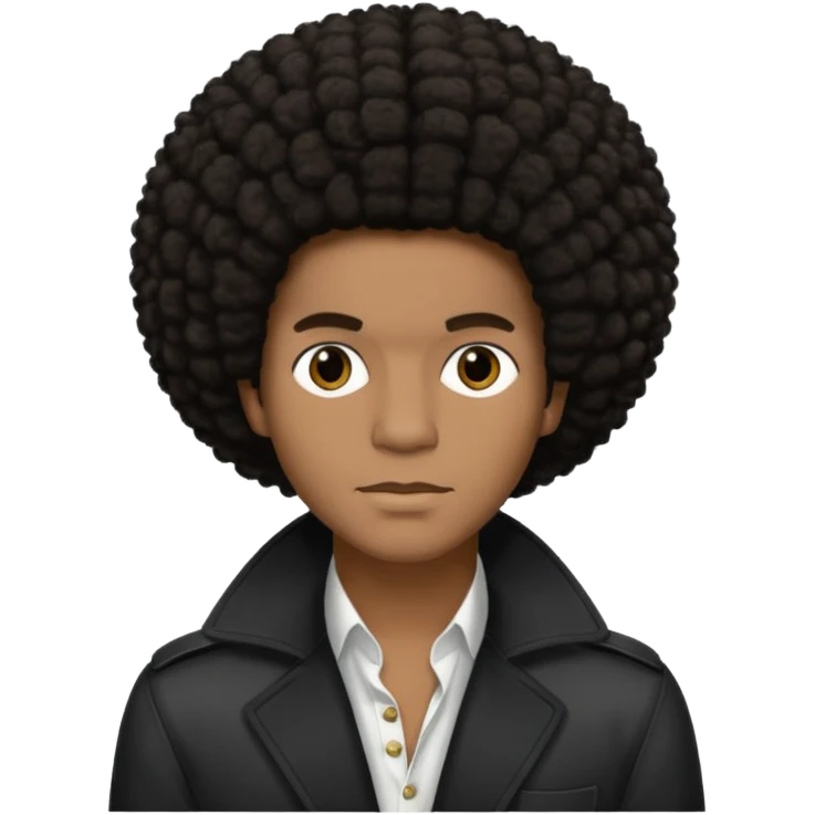 Maxwell, R&B Singer (b.1973) with dark brown afro hair  emoji