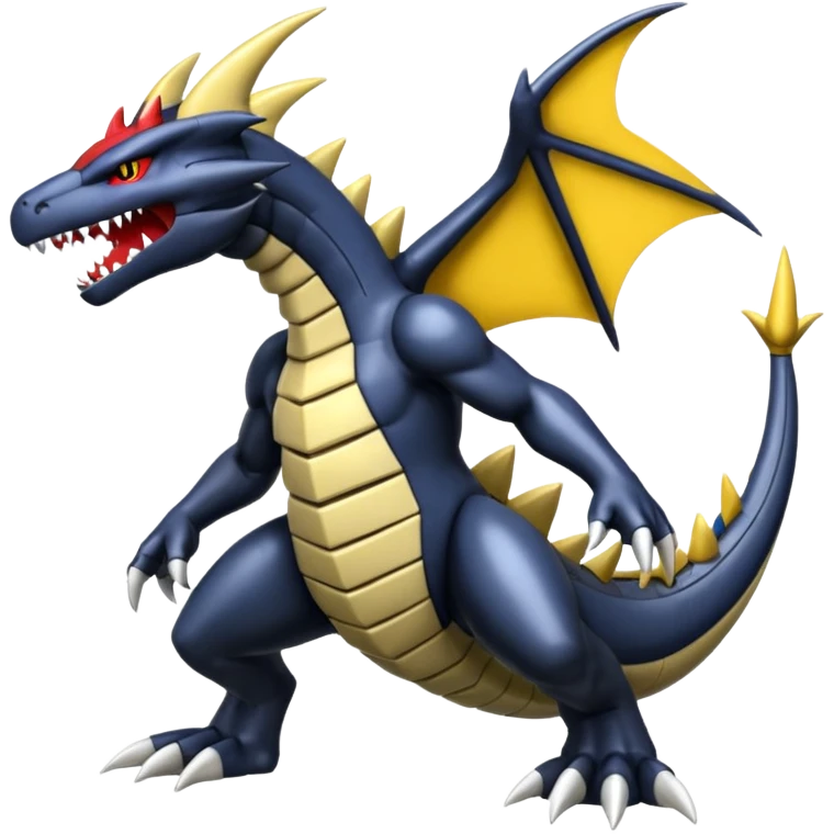 Giratina-Garchomp-fusion (full body) emoji
