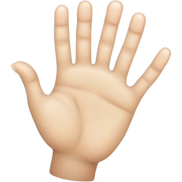 10 finger hand emoji
