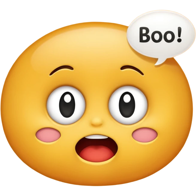 The speech bubble says “you do you boo boo” emoji