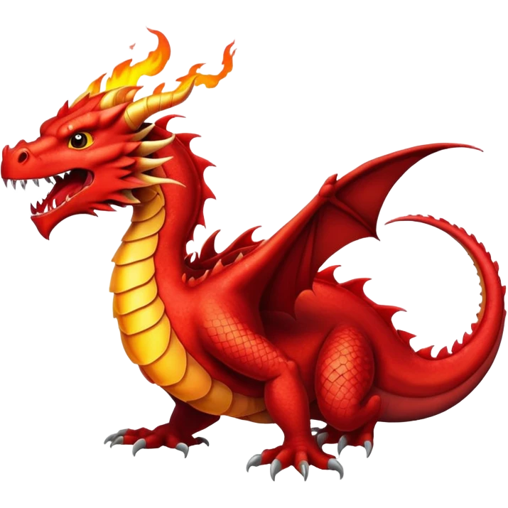 red dragon emoji