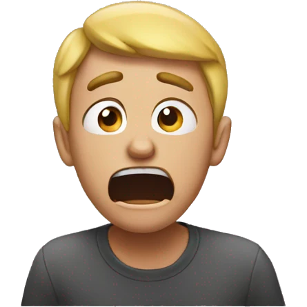 fear reaction emoji