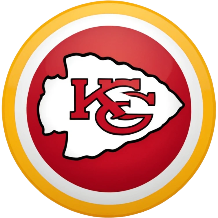 Chiefs nfl logo emoji
