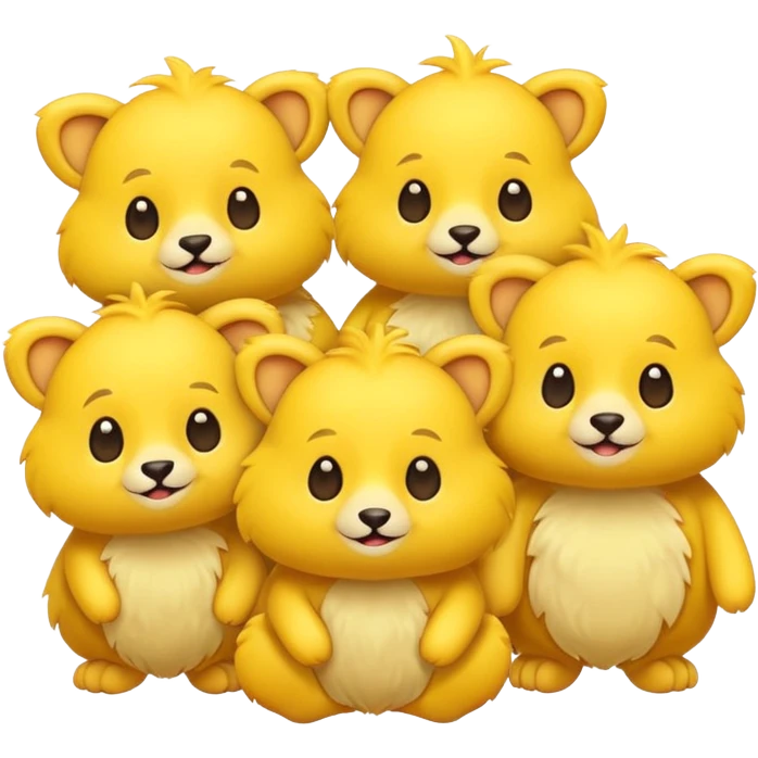 yellow animals emoji