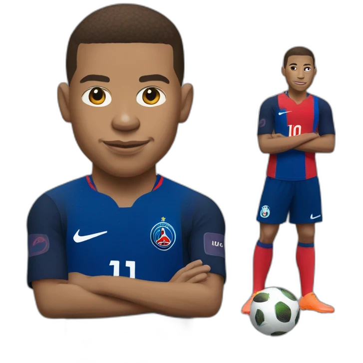 Kylian mbappé emoji