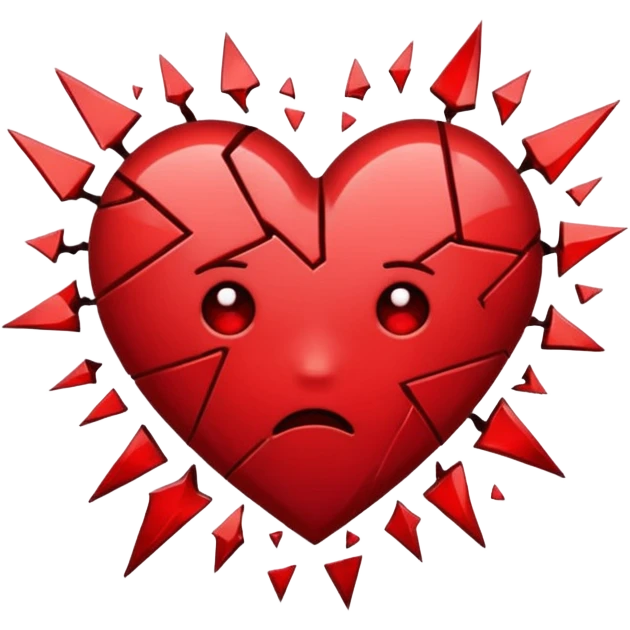 broken heart emoji