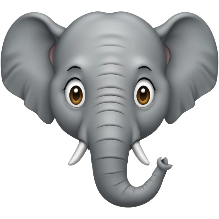 sad elephant emoji