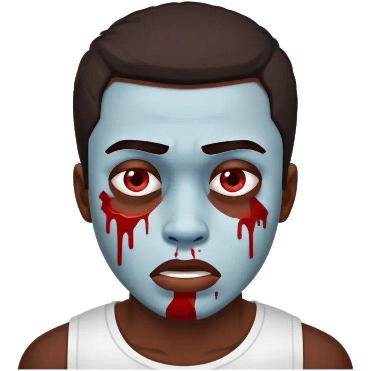 Dark skin christ injured emoji