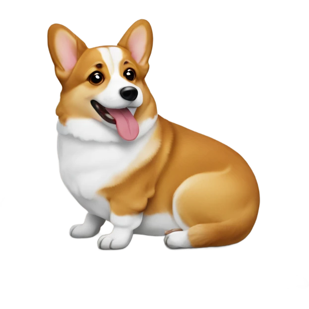 Corgi on a pillow emoji