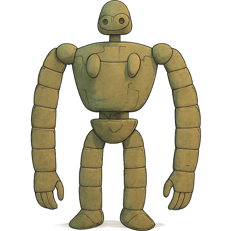 ghibli style robot emoji