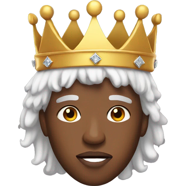 KSI wearing a crown emoji