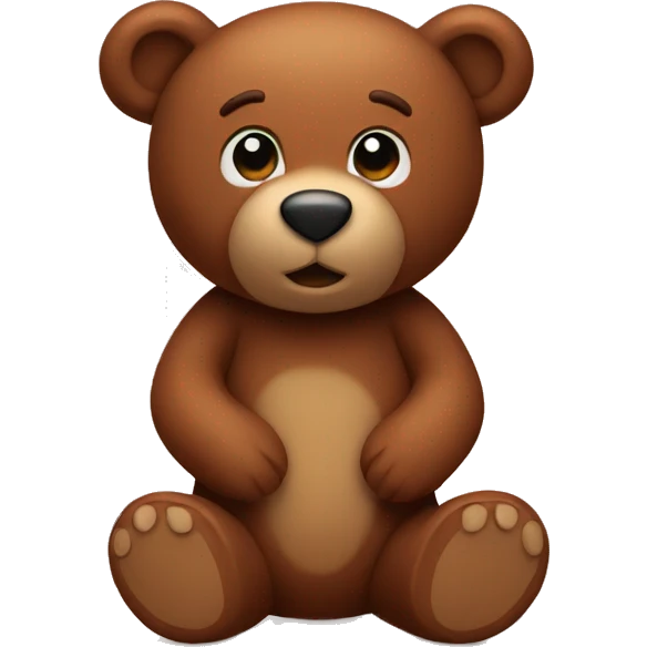 BROWN TEDDY BEAR emoji