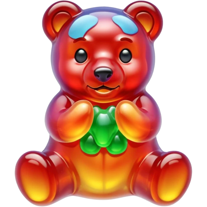 Crystallized Gummybear emoji