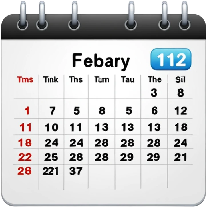 fecha del dia 11 de febrero de 2026 emoji