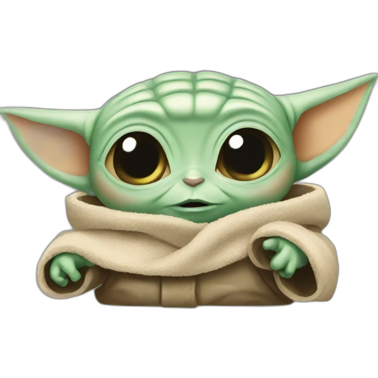 baby yoda like emoji