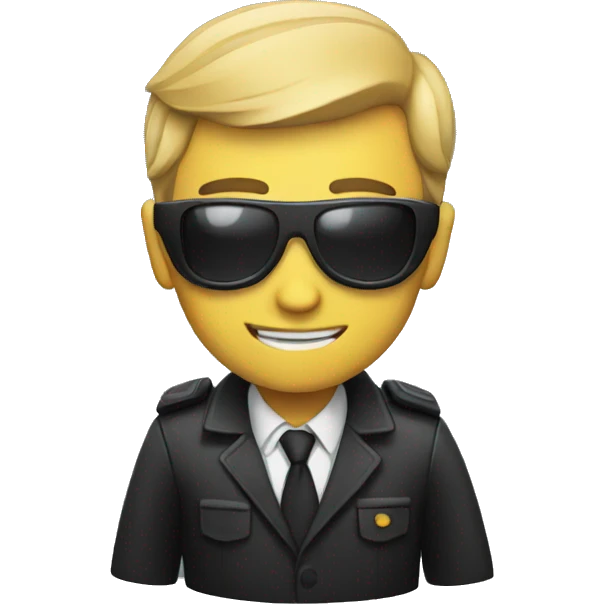 Secret Agent emoji